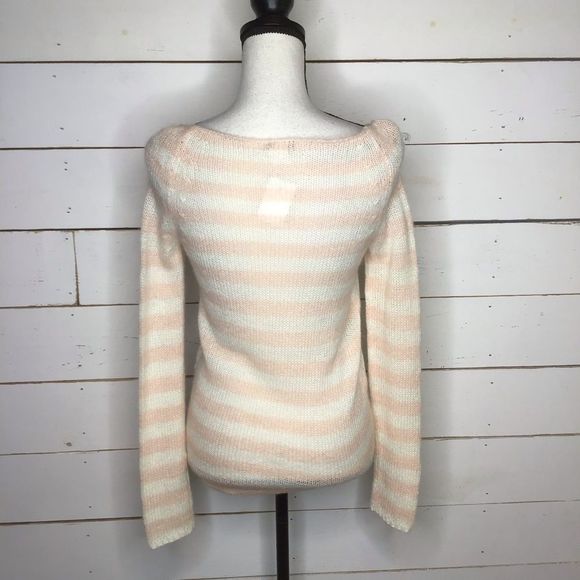 New J Crew Loose Knit Sweater Mohair Wool Blend - Picture 3 of 7